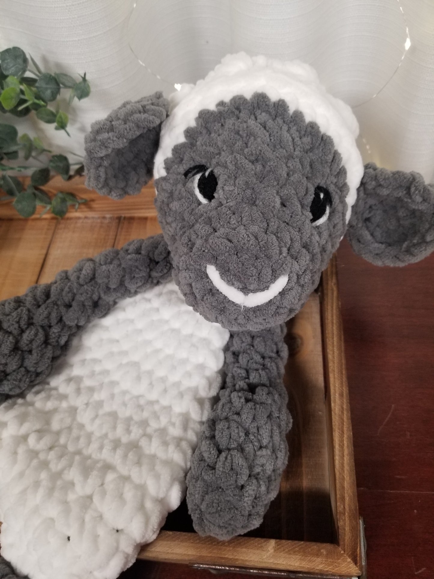 Lettie Lamb Snuggler (Large Snuggler Size)