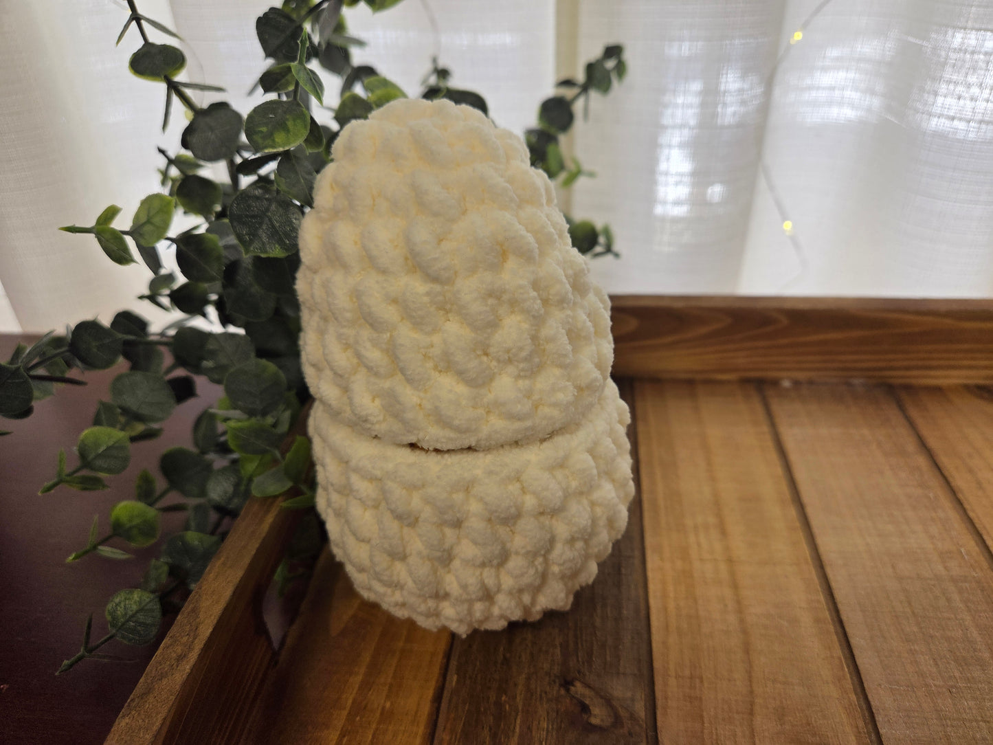 Hatching Chick in Egg (White Egg & Yellow Chick)