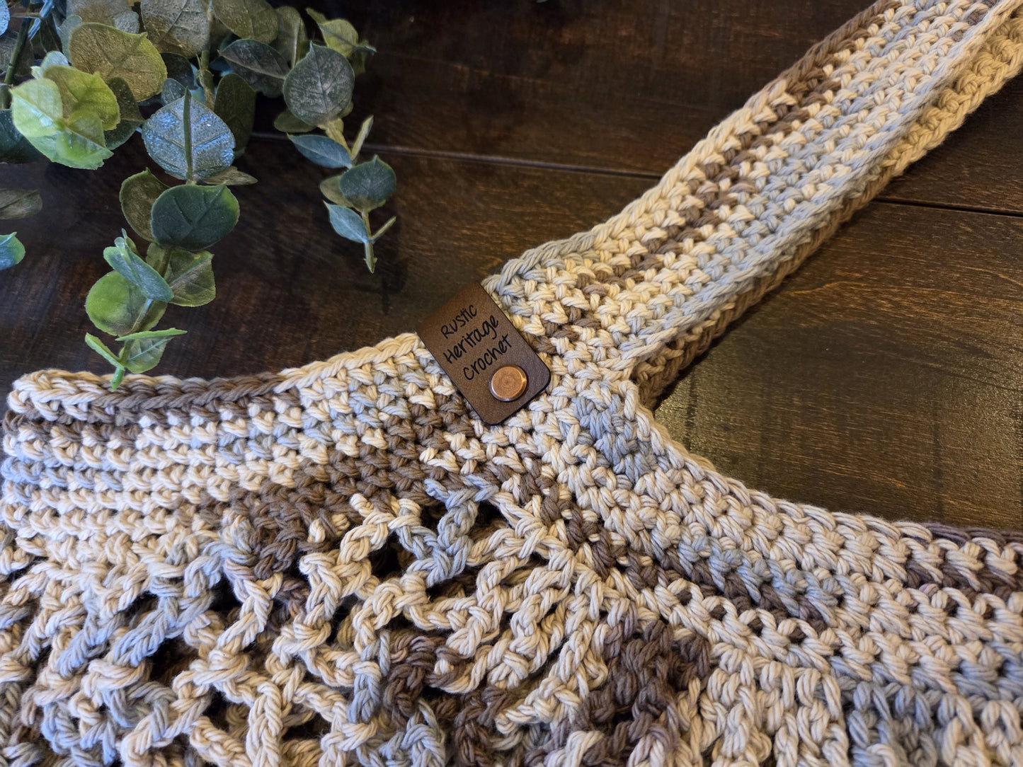Earth Ombre Mesh Market Bag