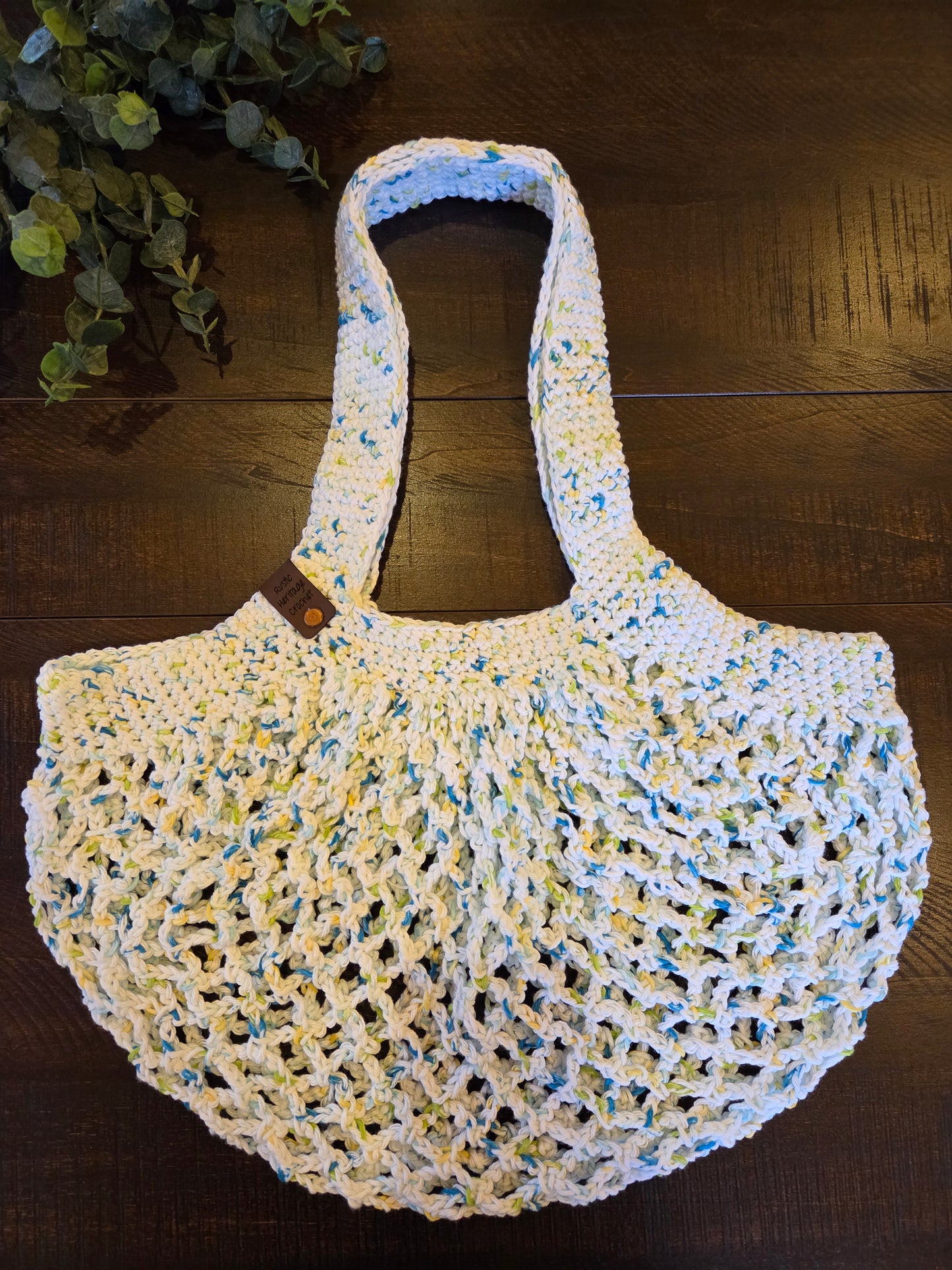 Spring Breeze Mesh Market Bag