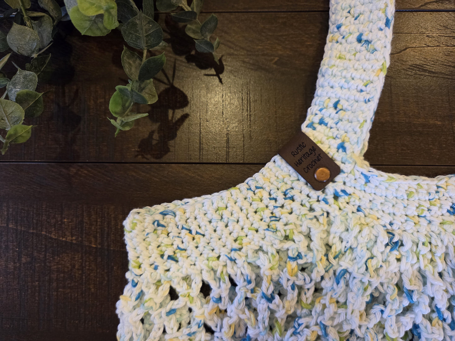 Spring Breeze Mesh Market Bag