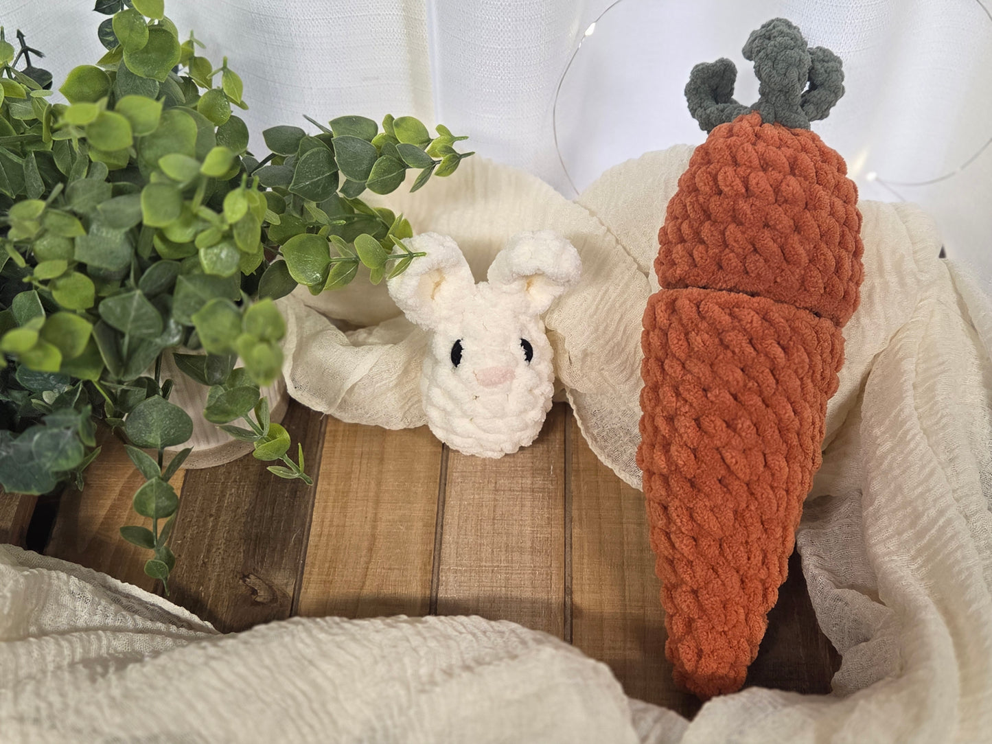 Hatching Carrot with Itty Bitty Bunny