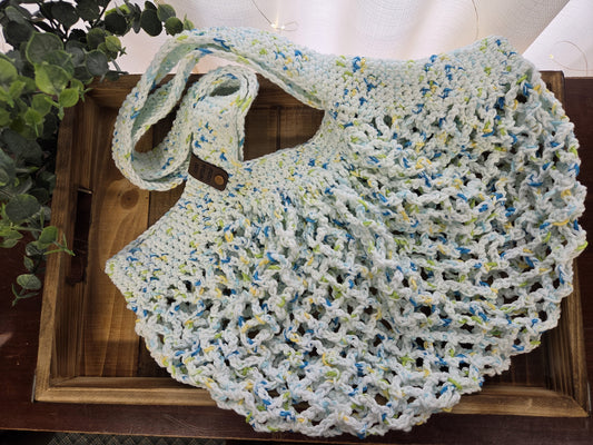Spring Breeze Mesh Market Bag