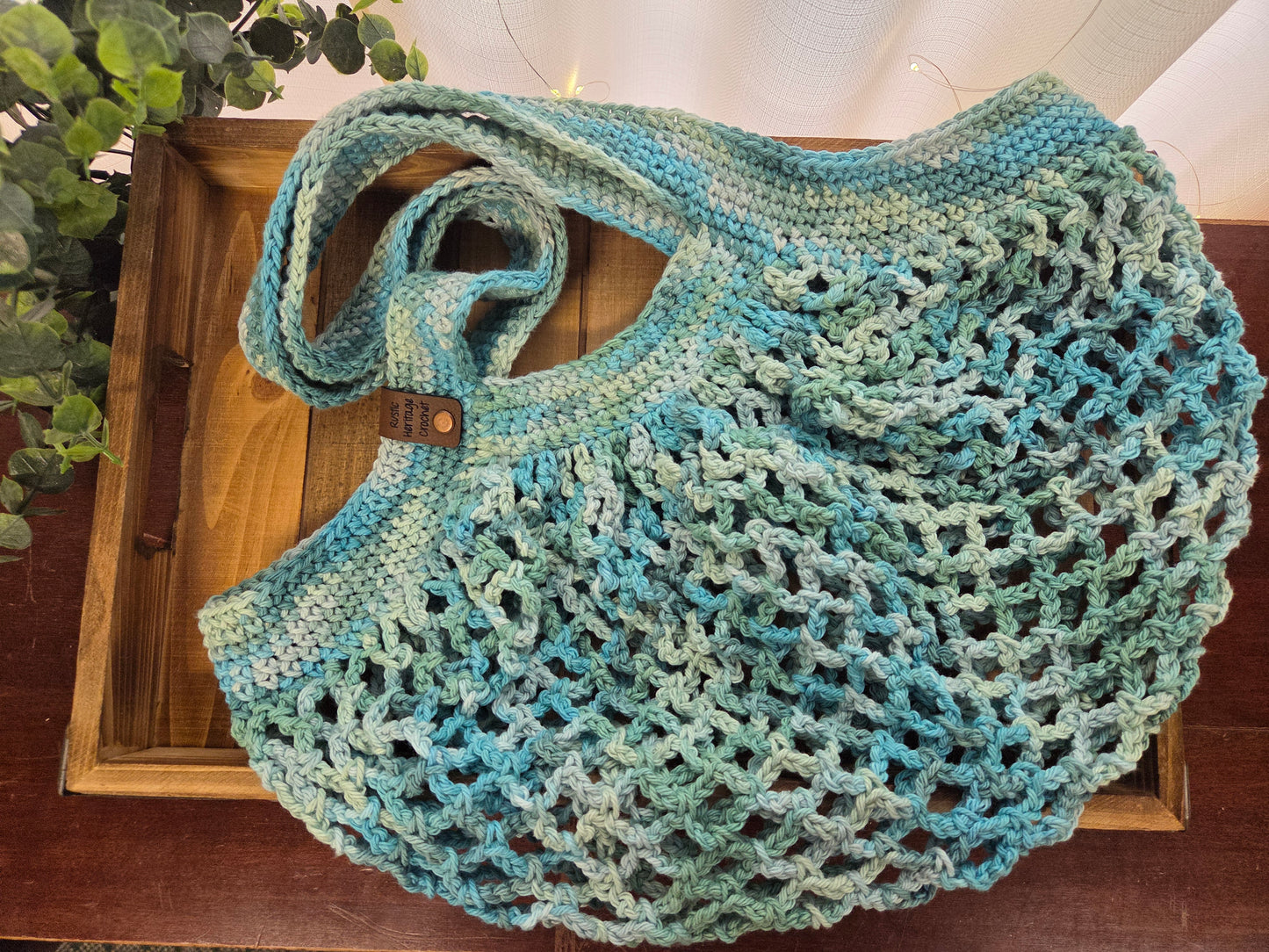 Sea Turtle Mesh Market Bag