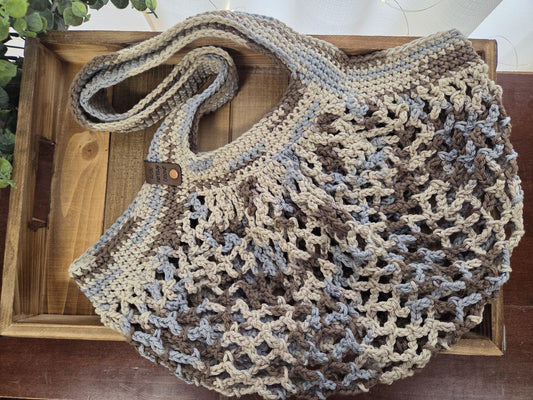 Earth Ombre Mesh Market Bag