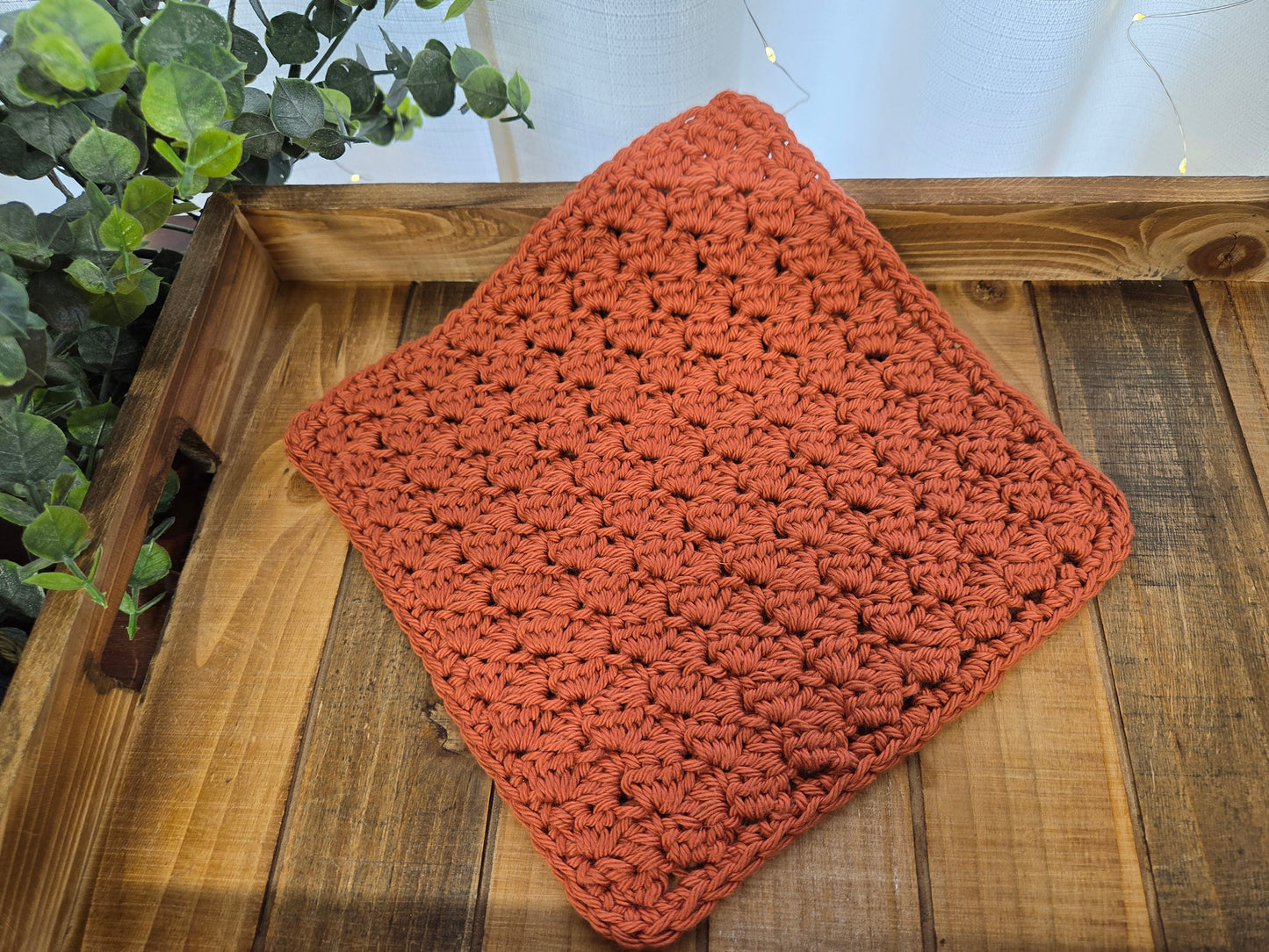 Rust Dishcloth