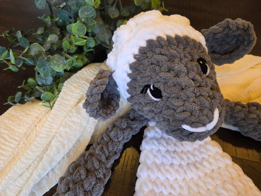 Lettie Lamb Snuggler (Large Snuggler Size)