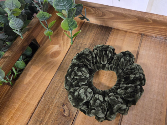 Velvet Scrunchie (Dark Green)