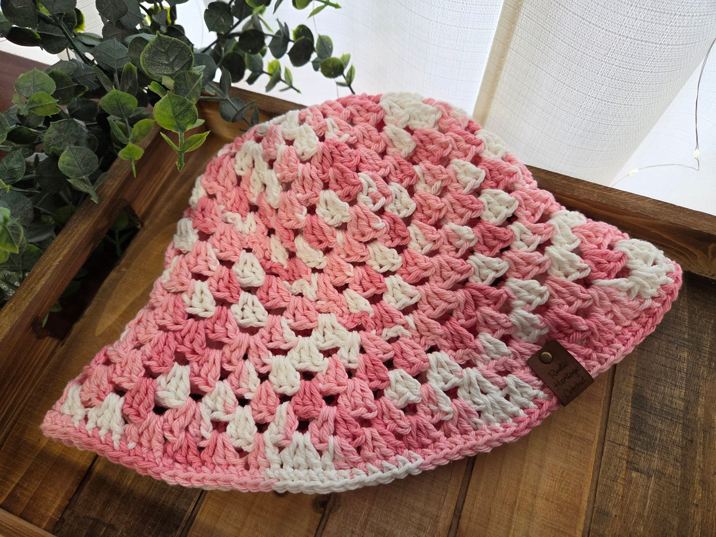 Pink Bucket Hat - Small/Medium