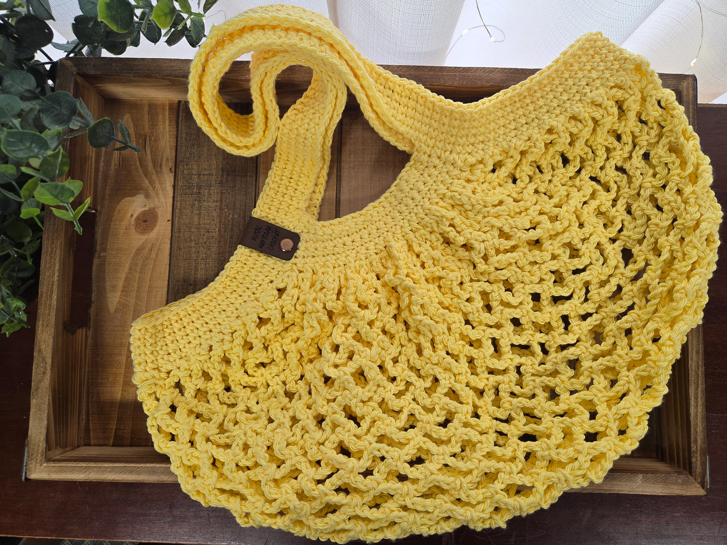 Sunshine Mesh Market Bag